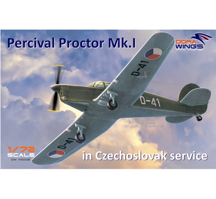 Percival Proctor Mk.I in Chechoslovak service 1:72