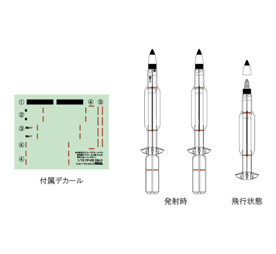 Anti-Ballistic Missile SM-3 1:72