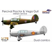 DoraWings Percival Proctor& Vega Gull dual combo 1:72
