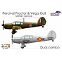 Percival Proctor& Vega Gull dual combo 1:72