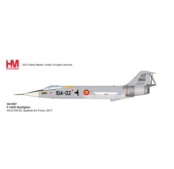 Hobby Master F104G Starfighter C8-2 / 104-02 Spanish AF 1:72
