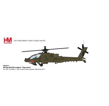 Hobby Master AH64D Longbow Tigershark 290 1Bn 10 CAB US Army 1:72 +Preorder+