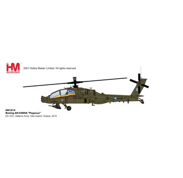 Hobby Master AH-64DHA Longbow Pegasus Display Team Greek Hellenic Army 1:72