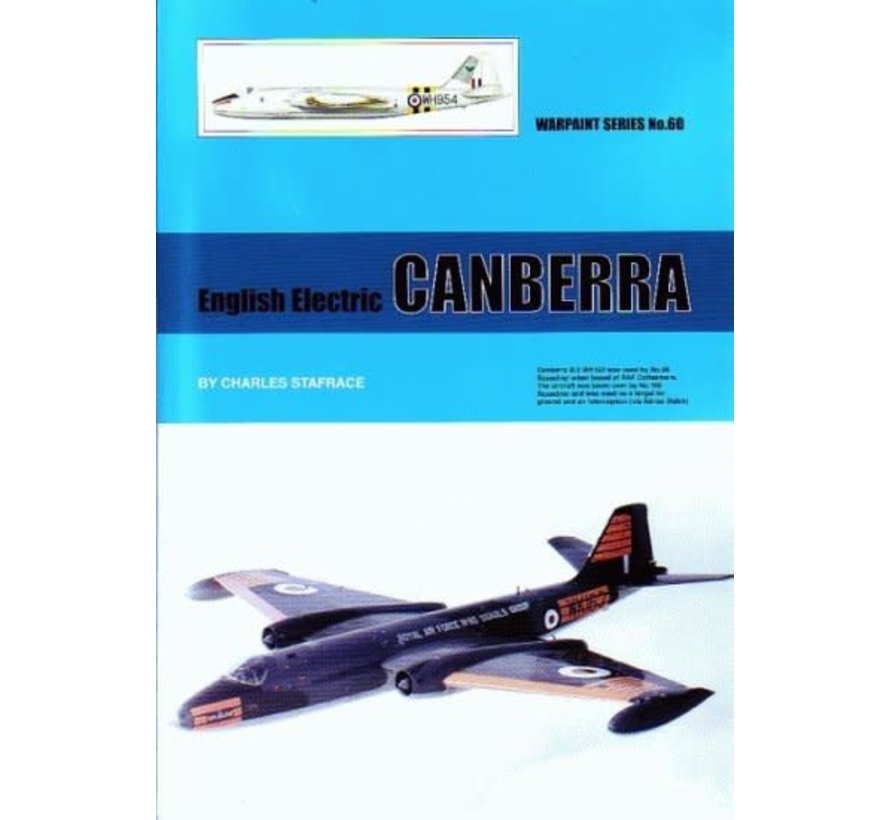 English Electric Canberra: Warpaint #60 softcoverSC