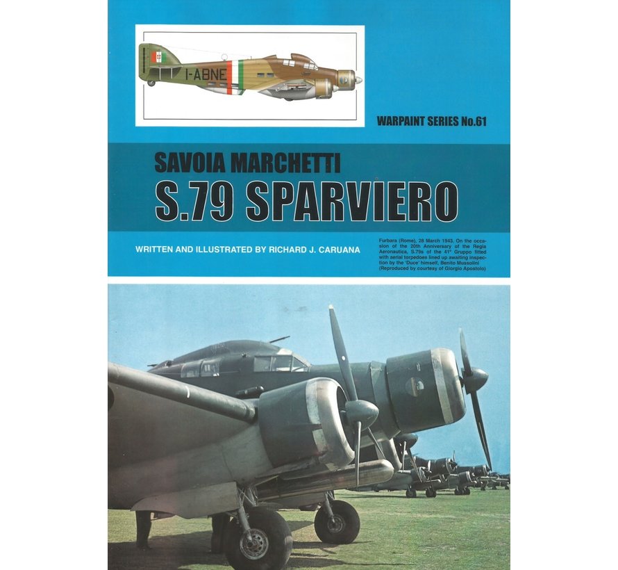 Savoia Marchetti S79 Sparviero: Warpaint #61 SC