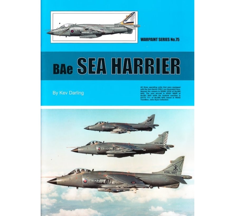 BAe Sea Harrier: WarPaint #75 softcover