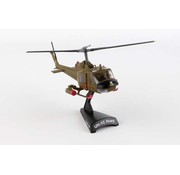 Postage Stamp Models UH1 Huey Gunship US Army 1st Air Cavalry Div.1:87 with stand