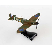 Postage Stamp Models Spitfire II Manxman Douglas Bader BOB D-B 1:93 with stand