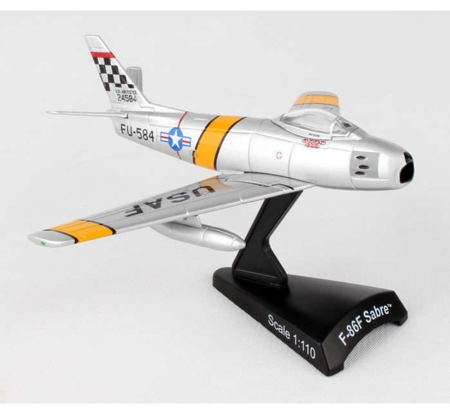 F86F Sabre USAF Mig Mad Marine FU-584 1:110 with stand