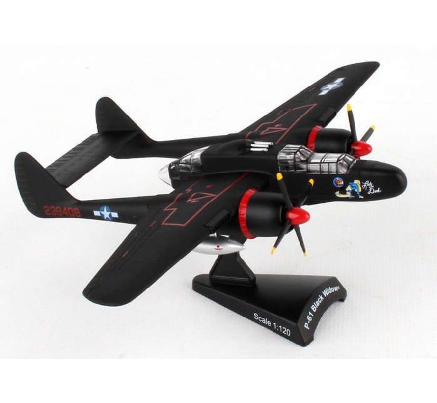 P61 Black Widow USAF Lady in the Dark 1:120 with stand