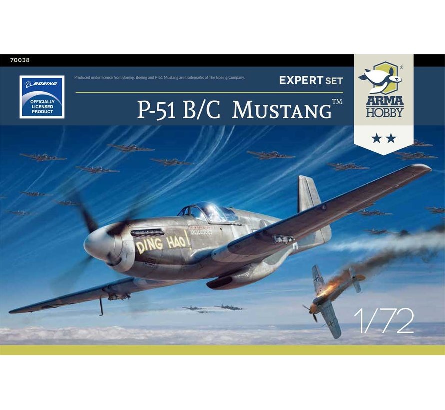 P51B/C Mustang Expert Set 1:72 New tool 2021