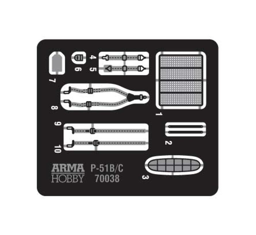 P51B/C Mustang Expert Set 1:72 New tool 2021