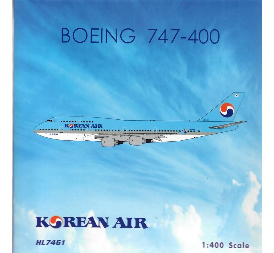 B747-400 Korean Air HL7461 1:400