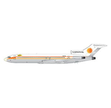 Gemini Jets B727-200 National Sun King livery N4732 1:200 with stand