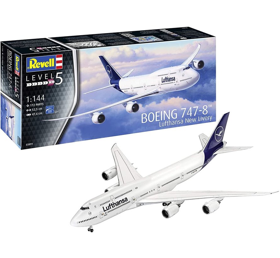 B747-8 Lufthansa NC2018 1:144 Kit