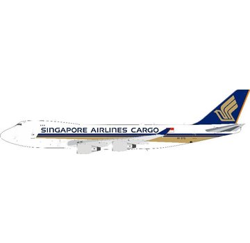 JFOX B747-400F-SCD Singapore Airlines Cargo 9V-SFQ 1:200 with stand