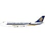 B747-400F-SCD Singapore Airlines Cargo 9V-SFQ 1:200 with stand