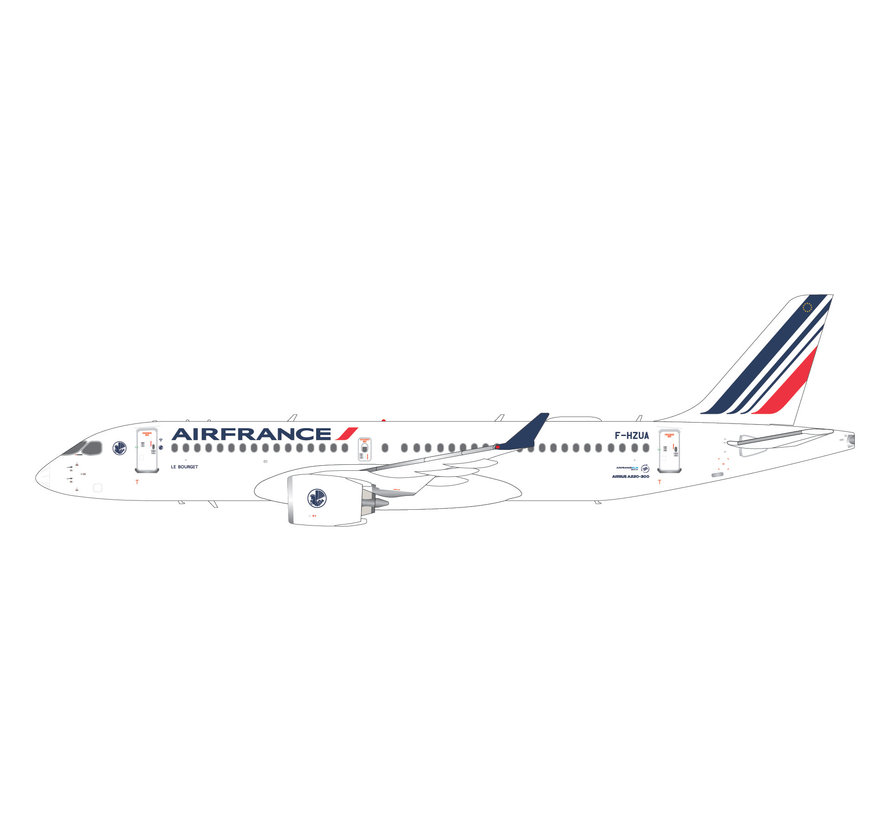 A220-300 Air France F-HZUA 1:200 with stand +REISSUE+