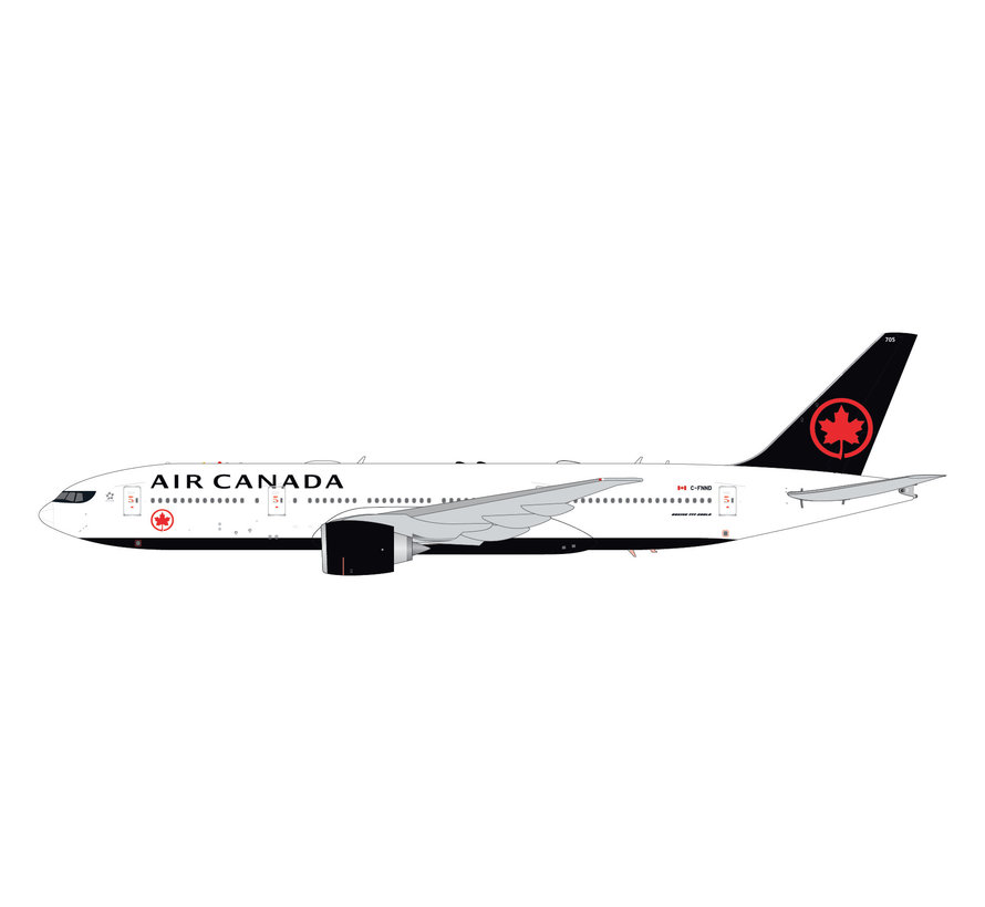 B777-200LR Air Canada 2017 Livery C-FNND 1:400