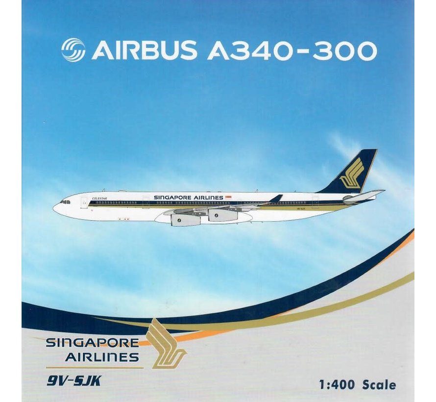 A340-300 Singapore Airlines 9V-SJK 1:400