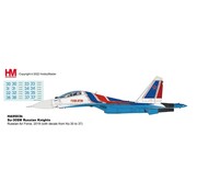 Hobby Master Su30SM Flanker C Russian Knights 1:72 (number decals) +preorder+