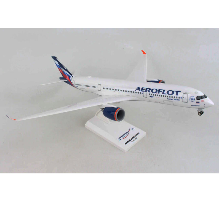 A350-900 Aeroflot 1:200 with stand