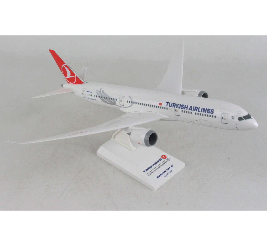 B787-9 Dreamliner Turkish 1:200 with stand