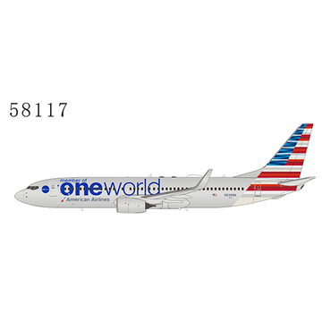 NG Models B737-800W American Oneworld 2013 livery N838NN 1:400
