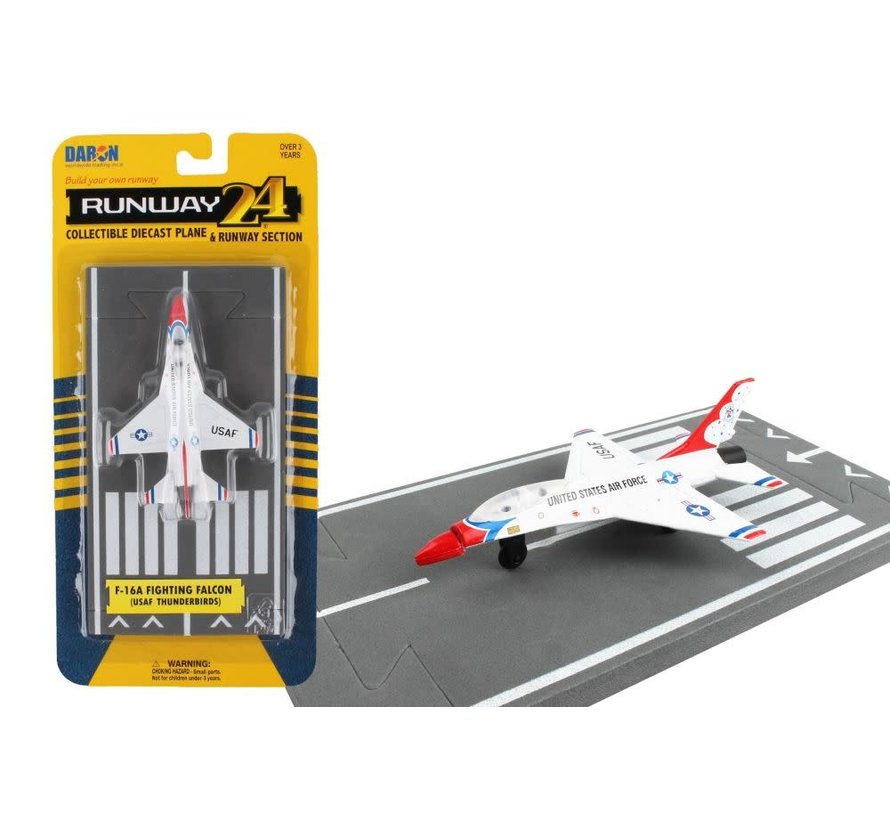 F16 Falcon Thunderbirds with runway section