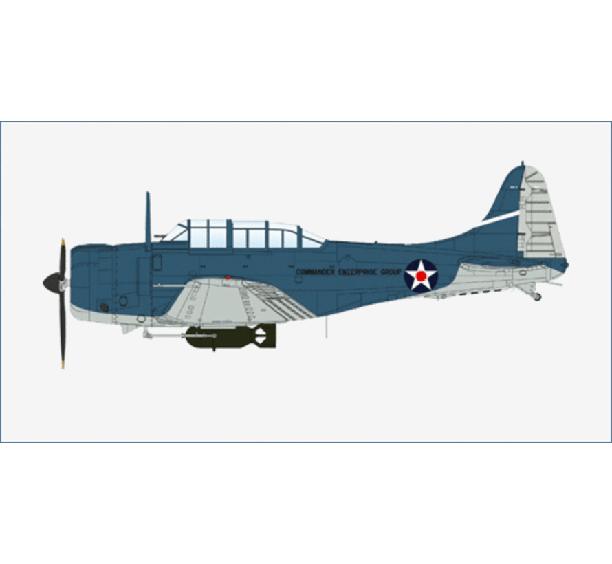 SBD2 Dauntless LCdr Howard Young Cdr. Enterpise Group Pearl Harbor 1:32 +preorder+