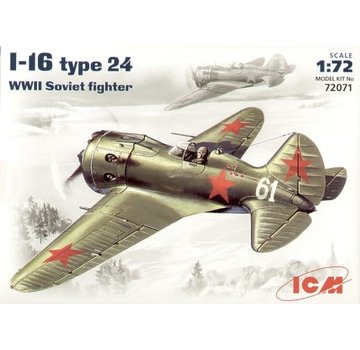 ICM Model Kits Polikarpov I-16 type 24 1:72