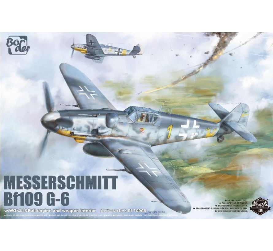 BORDER MODEL Messerschmitt Bf109G-6 1:35