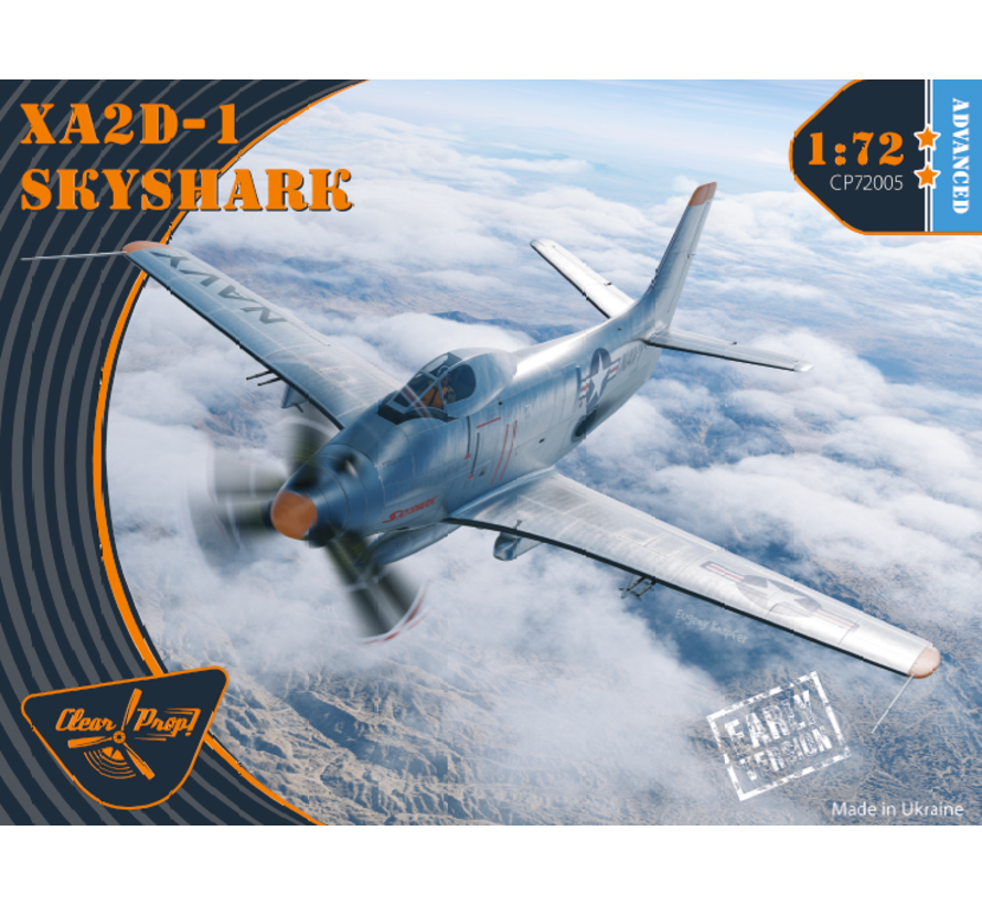 Clear Prop Douglas XA2D-1 Skyshark 1:72