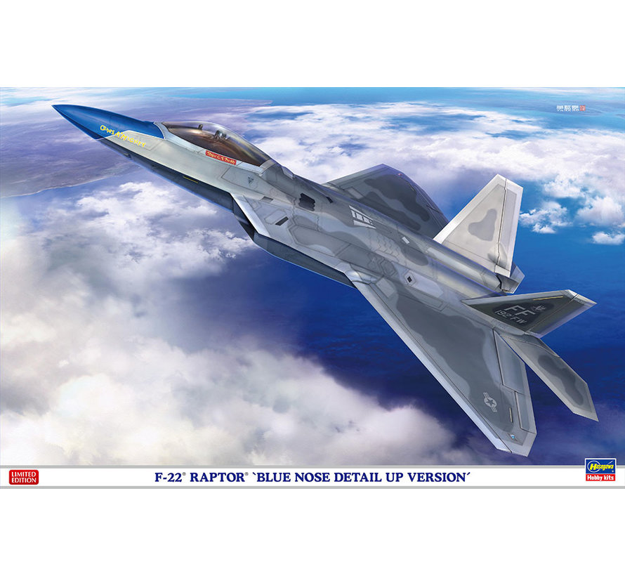 F-22 Raptor - Blue Nose Detail Up Version 1:48 New 2021
