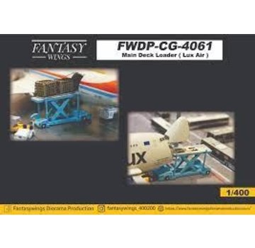 Fantasy Wings Main Deck Cargo Loader Lux Air 1:400 (Set of 2) +preorder+