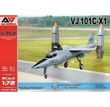 A&A VJ-101C-X1 Supersonic-capable VTOL fighter 1:72