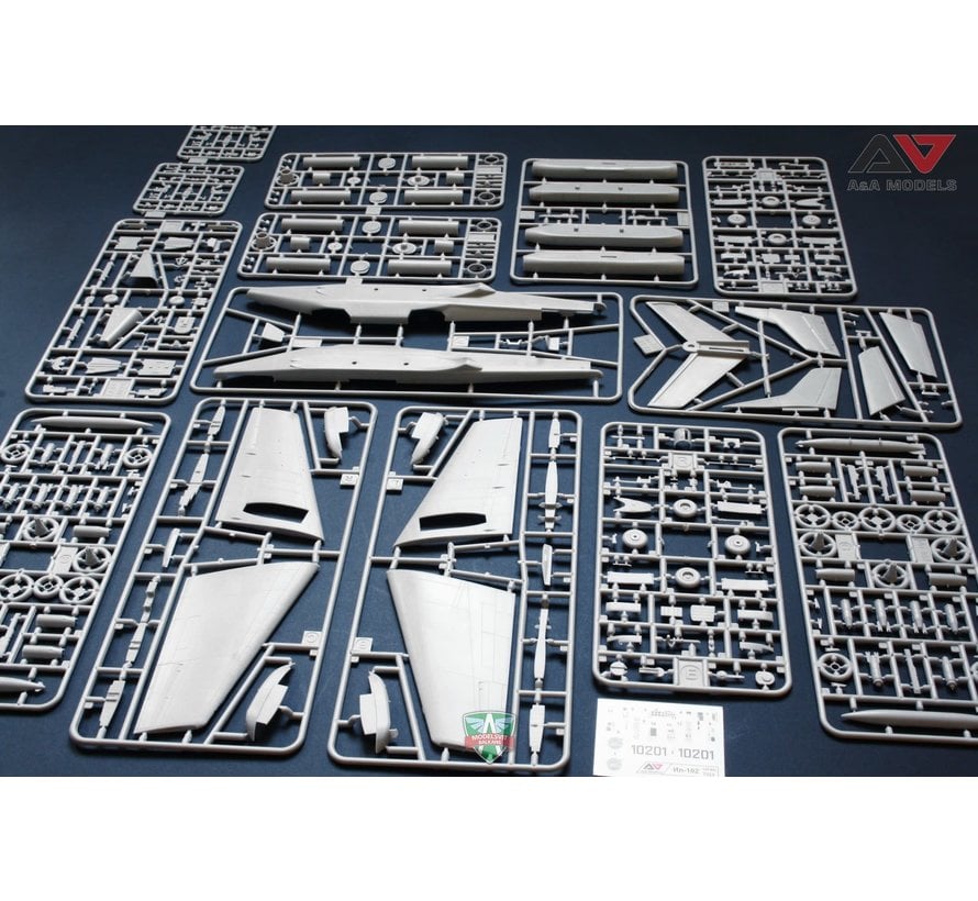 A&A Ilyushin Il-102 Experimental ground-attack aircraft 1:72