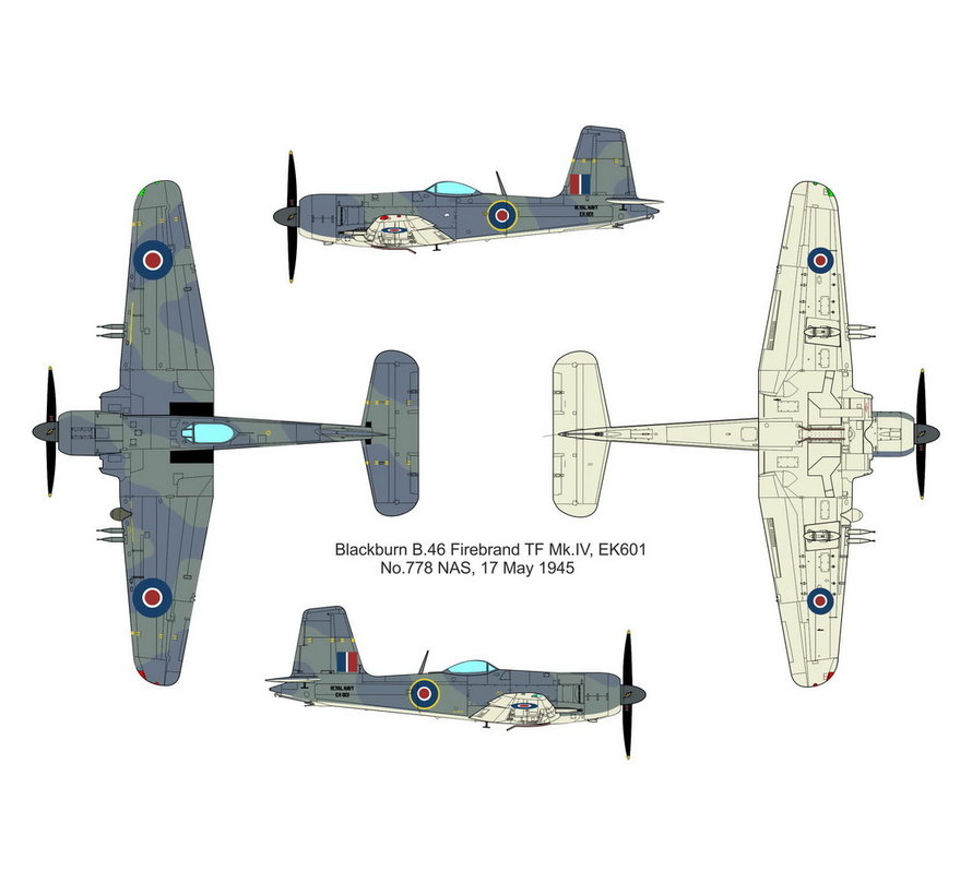 VALOM Blackburn B.46 Firebrand TF Mk.IV 1:72