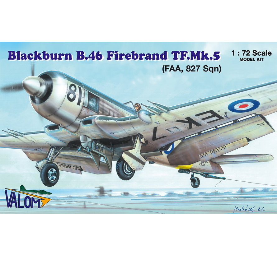 VALOM Blackburn B.46 Firebrand TF Mk.5 (FAA, No.827 Sqn.) 1:72