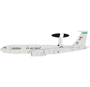 InFlight E3B Sentry AWACS USAF Elmendorf AFB AK 1:200 with stand