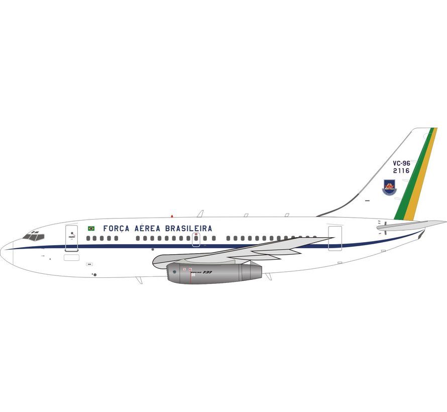VC96 B737-200 Brazil Air Force Forca Aerea Brasileira 2116 1:200