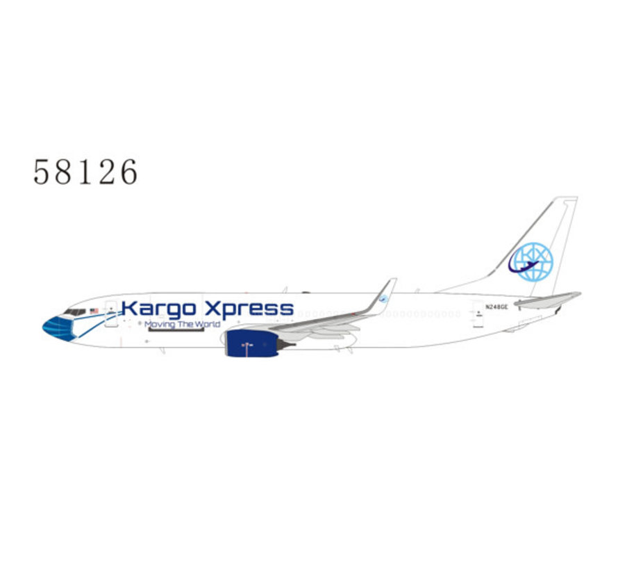 B737-800W Kargo Xpress mask livery N248GE 1:400