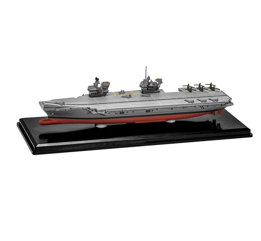 HMS Prince of Wales Aircraft Carrier R09 1:1250 on base