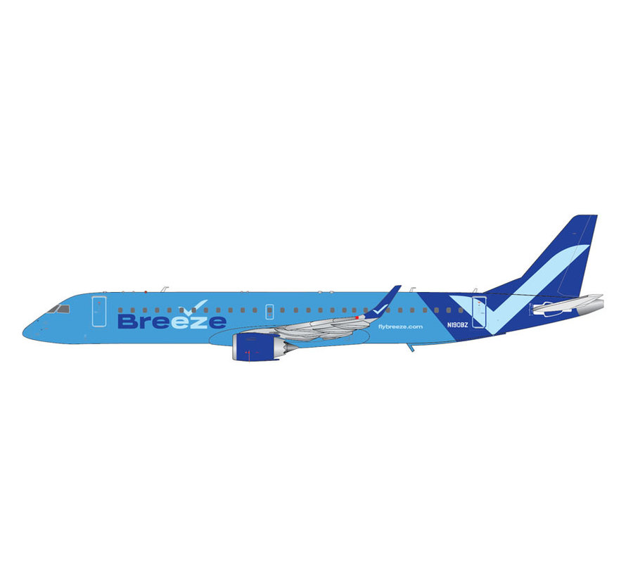 ERJ195AR Breeze Airways N190BZ 1:400