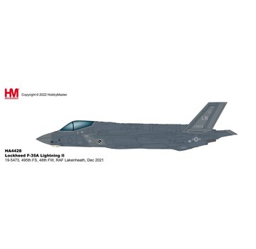 Hobby Master F35A Lightning II 495FS 48FW LN USAF 1:72 with stand