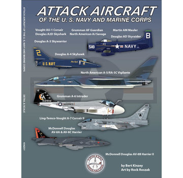 Detail & Scale Aviation Publications Attack Aircraft of the US Navy & Marine Corps softcover
