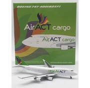 JC Wings Boeing B747-400BDSF Air ACT TC-ACG 1:400 flaps down