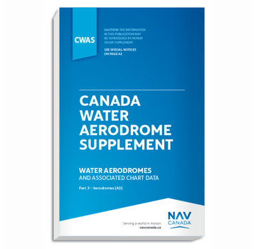 Nav Canada Canada Water Aerodrome Supplement April 20th 2023 until March 21st 2024