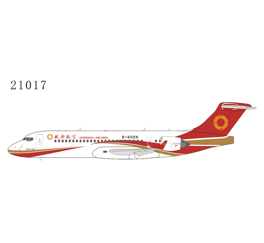 ARJ21-700 Chengdu Airlines B-605N 1:400