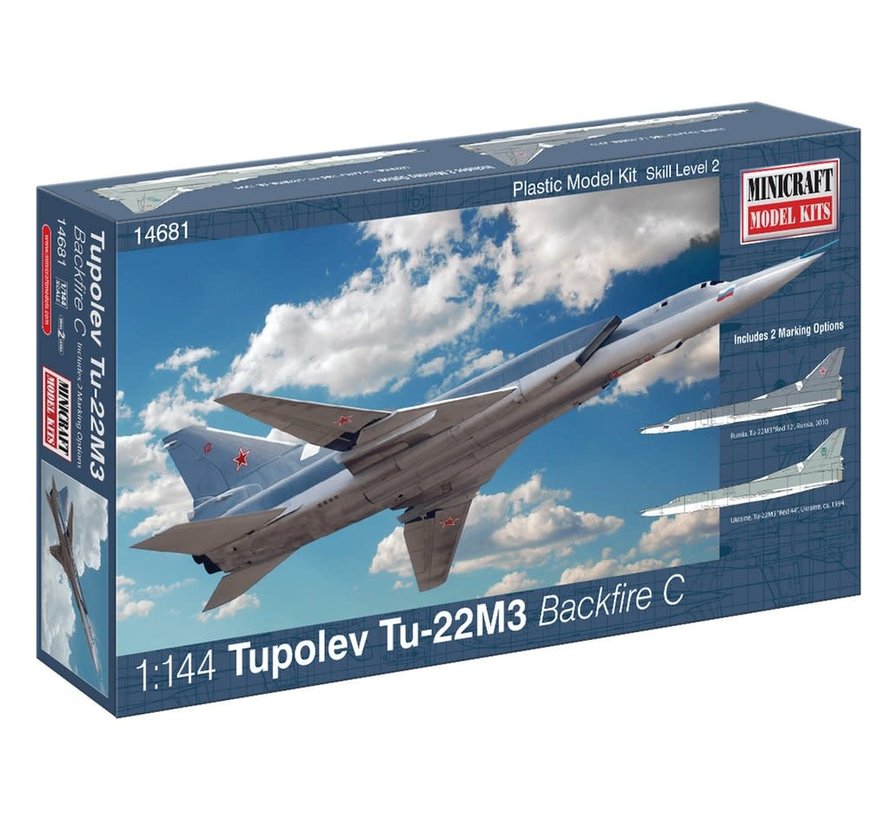 TU22M3 Backfire C Russian / Ukraine Air Force 1:144